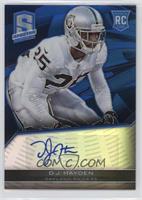 Rookie Autographs - D.J. Hayden #/99