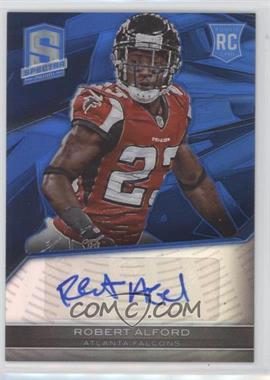 2013 Panini Spectra - [Base] - Blue #182 - Rookie Autographs - Robert Alford /99