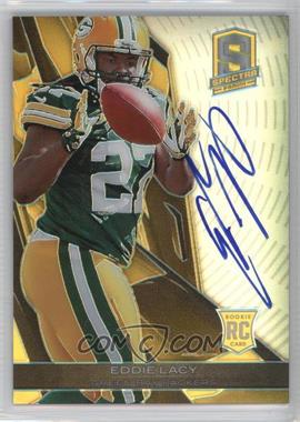 2013 Panini Spectra - [Base] - Gold Signatures #208 - Rookie - Eddie Lacy /10