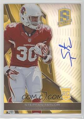 2013 Panini Spectra - [Base] - Gold Signatures #234 - Rookie - Stepfan Taylor /10