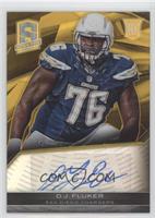 Rookie Autographs - D.J. Fluker #/10