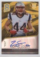 Rookie Autographs - Zach Sudfeld #/10