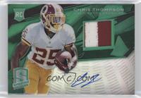 Rookie Autographs - Chris Thompson #/5