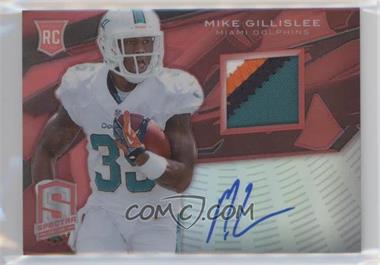 2013 Panini Spectra - [Base] - Red Signature Materials #227 - Rookie - Mike Gillislee /25