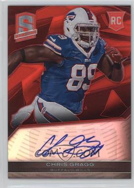 2013 Panini Spectra - [Base] - Red #117 - Rookie Autographs - Chris Gragg /25