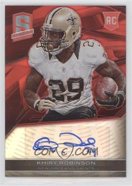 2013 Panini Spectra - [Base] - Red #159 - Rookie Autographs - Khiry Robinson /25