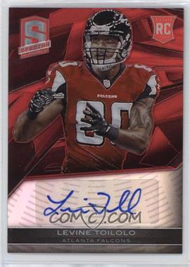 2013 Panini Spectra - [Base] - Red #162 - Rookie Autographs - Levine Toilolo /25