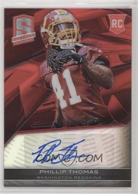 2013 Panini Spectra - [Base] - Red #179 - Rookie Autographs - Phillip Thomas /25