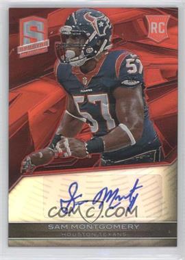 2013 Panini Spectra - [Base] - Red #188 - Rookie Autographs - Sam Montgomery /25