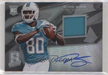 2013 Panini Spectra - [Base] - Signature Materials #133 - Rookie Autographs - Dion Sims /99 [Noted]