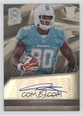 2013 Panini Spectra - [Base] #133 - Rookie Autographs - Dion Sims /299