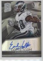 Rookie Autographs - Earl Wolff #/299