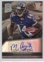 Rookie Autographs - Marlon Brown #/99