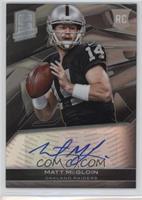 Rookie Autographs - Matt McGloin #/299