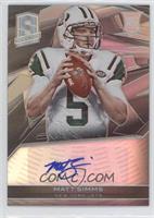 Rookie Autographs - Matt Simms #/299