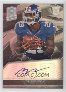 2013 Panini Spectra - [Base] #172 - Rookie Autographs - Michael Cox /299