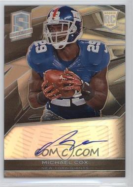 2013 Panini Spectra - [Base] #172 - Rookie Autographs - Michael Cox /299