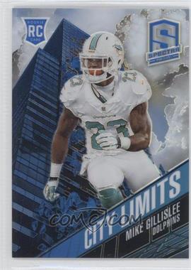 2013 Panini Spectra - City Limits - Blue #77 - Mike Gillislee /49