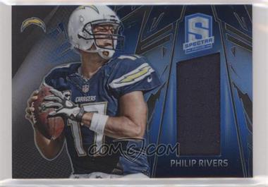 2013 Panini Spectra - Materials - Blue #63 - Philip Rivers /99