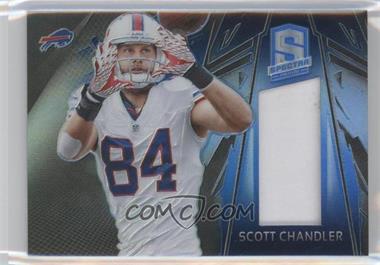 2013 Panini Spectra - Materials - Blue #75 - Scott Chandler /99