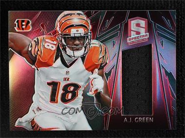 2013 Panini Spectra - Materials - Red #1 - A.J. Green /25