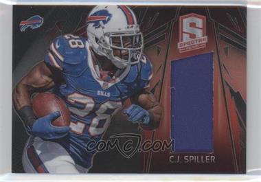 2013 Panini Spectra - Materials - Red #15 - C.J. Spiller /25