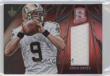 2013 Panini Spectra - Materials - Red #30 - Drew Brees /25