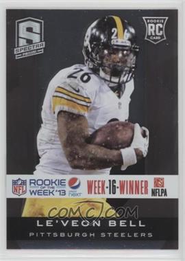 2013 Panini Spectra - Pepsi Rookie of the Week/Year #16 - Le'Veon Bell
