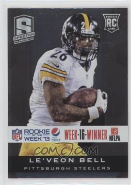 2013 Panini Spectra - Pepsi Rookie of the Week/Year #16 - Le'Veon Bell