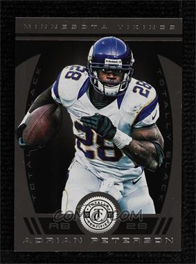 2013 Panini Totally Certified - [Base] - Totally Black #30 - Adrian Peterson /1