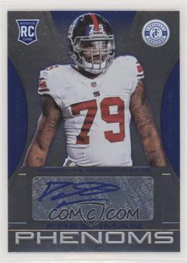 2013 Panini Totally Certified - [Base] - Totally Blue #169 - Freshman Phenoms Signatures - Damontre Moore /25