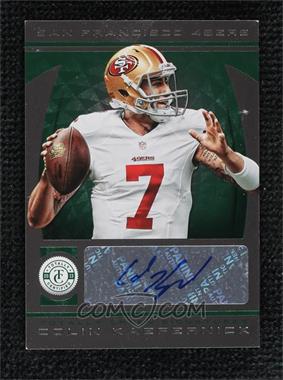 2013 Panini Totally Certified - [Base] - Totally Green #111 - Colin Kaepernick /5