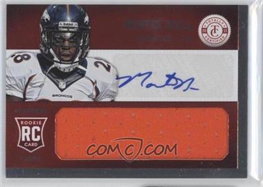 2013 Panini Totally Certified - [Base] - Totally Red Signatures #239 - Freshman Phenoms - Montee Ball /299
