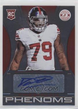 2013 Panini Totally Certified - [Base] - Totally Red #169 - Freshman Phenoms Signatures - Damontre Moore /99