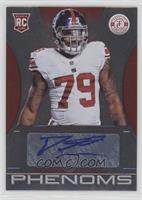 Freshman Phenoms Signatures - Damontre Moore #/99