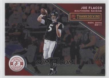 2013 Panini Totally Certified - [Base] - Totally Red #56 - Thanksgiving Day - Joe Flacco
