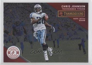 2013 Panini Totally Certified - [Base] - Totally Red #61 - Thanksgiving Day - Chris Johnson