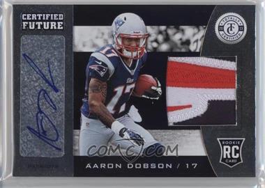 2013 Panini Totally Certified - Certified Future Signature Materials - Prime #1 - Aaron Dobson /49