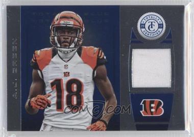 2013 Panini Totally Certified - Materials - Totally Blue #28 - A.J. Green /99