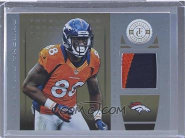 2013 Panini Totally Certified - Materials - Totally Gold Prime #50 - Demaryius Thomas /25