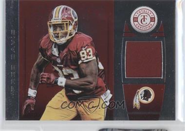 2013 Panini Totally Certified - Materials - Totally Red #64 - Fred Davis /299