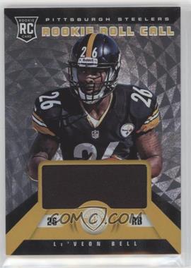 2013 Panini Totally Certified - Rookie Roll Call Materials #21 - Le'Veon Bell /299
