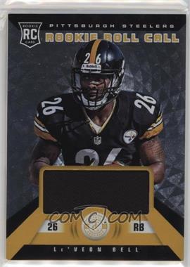 2013 Panini Totally Certified - Rookie Roll Call Materials #21 - Le'Veon Bell /299