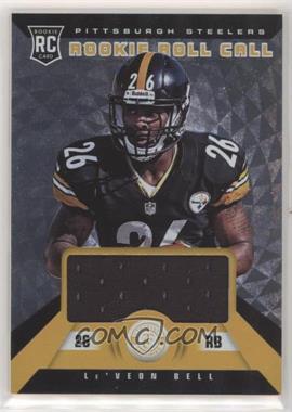 2013 Panini Totally Certified - Rookie Roll Call Materials #21 - Le'Veon Bell /299