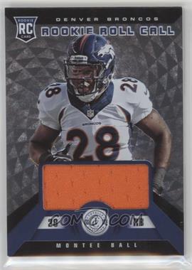 2013 Panini Totally Certified - Rookie Roll Call Materials #29 - Montee Ball /299