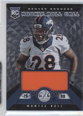 2013 Panini Totally Certified - Rookie Roll Call Materials #29 - Montee Ball /299