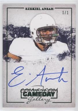 2013 Press Pass - Gameday Gallery - Green #GG-EA - Ezekiel Ansah /1