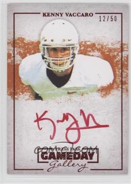 2013 Press Pass - Gameday Gallery - Red Red Ink #GG-KV - Kenny Vaccaro /50