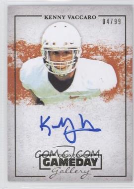 2013 Press Pass - Gameday Gallery - Silver #GG-KV - Kenny Vaccaro /99