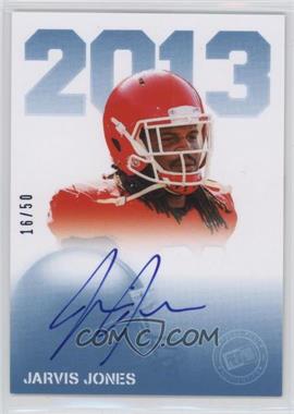 2013 Press Pass - Press Pass Signings - Blue #PPS-JJ3 - Jarvis Jones /50